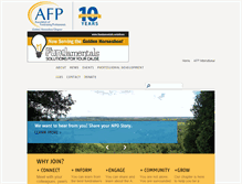 Tablet Screenshot of afpgoldenhorseshoe.org